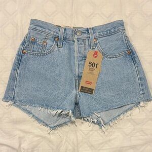 Levi's 501 High Rise Jean Shorts